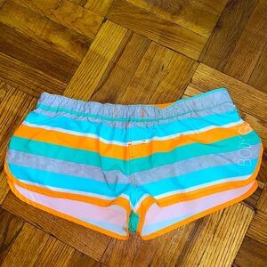 body glove shorts blue and orange size: M
